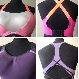 (2) Victoria’s Secret sports bras 34ddd